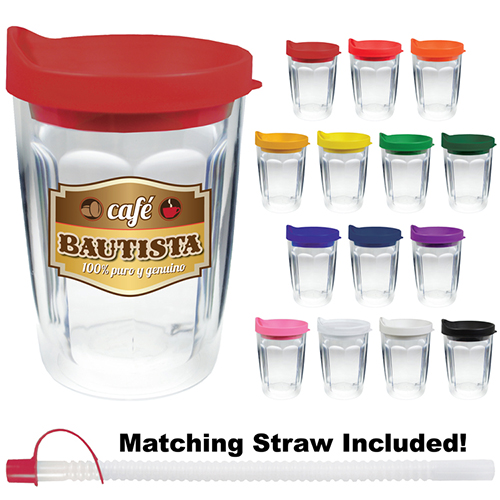 14 oz Decal Print travel tumbler